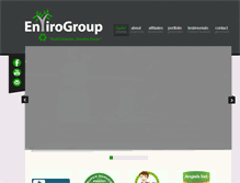 Tablet Screenshot of envirogroup.org